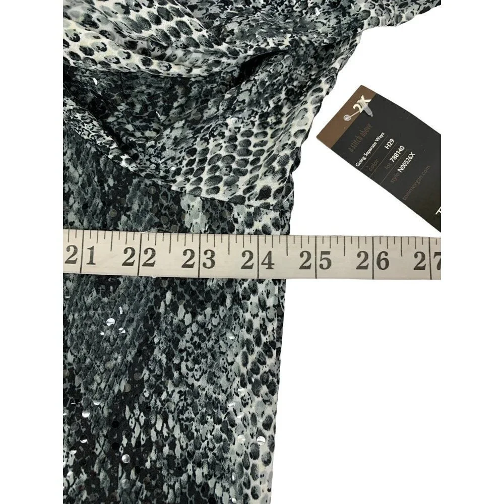 Toni Morgan Women's Snake Print Cardigan - Picture 5 of 6